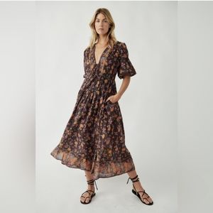 NWOT Free People midi dress